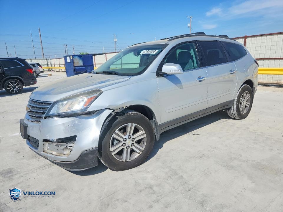 2016 CHEVROLET TRAVERSE LT – Lot 47616156 auction photo