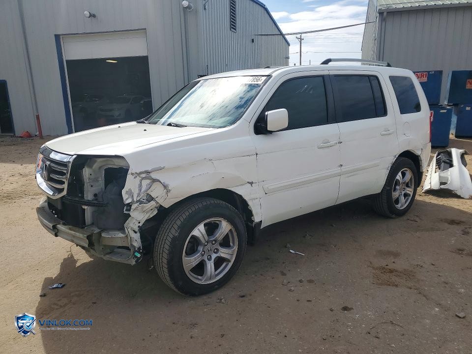 2014 HONDA PILOT EXL – Lot 47617856 auction photo