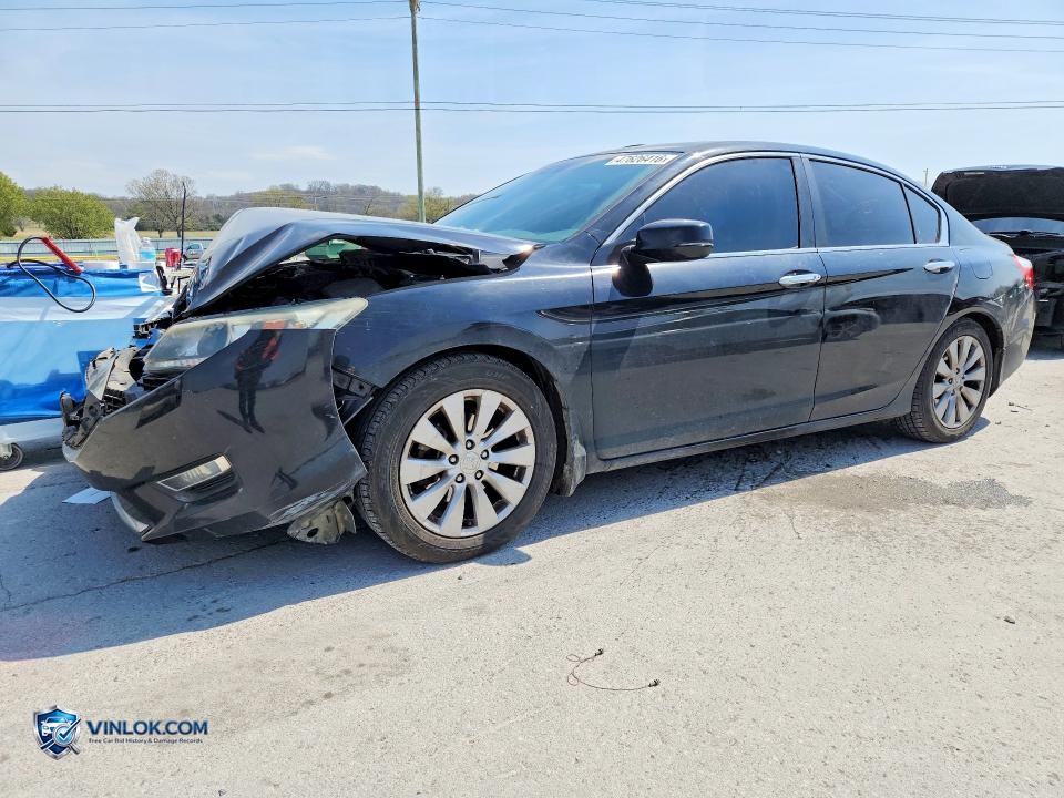 2013 HONDA ACCORD EXL – Lot 47626416 auction photo