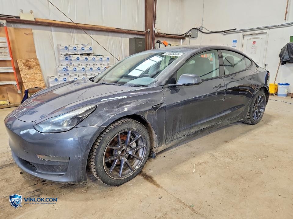2022 TESLA MODEL 3 – Lot 47626566 auction photo