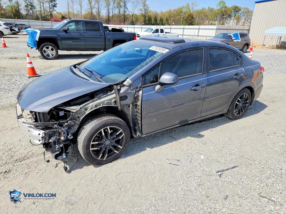 2013 HONDA CIVIC – Lot 47628036 auction photo