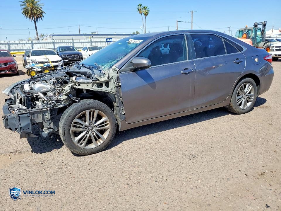 2016 TOYOTA CAMRY SE – Lot 47657616 auction photo