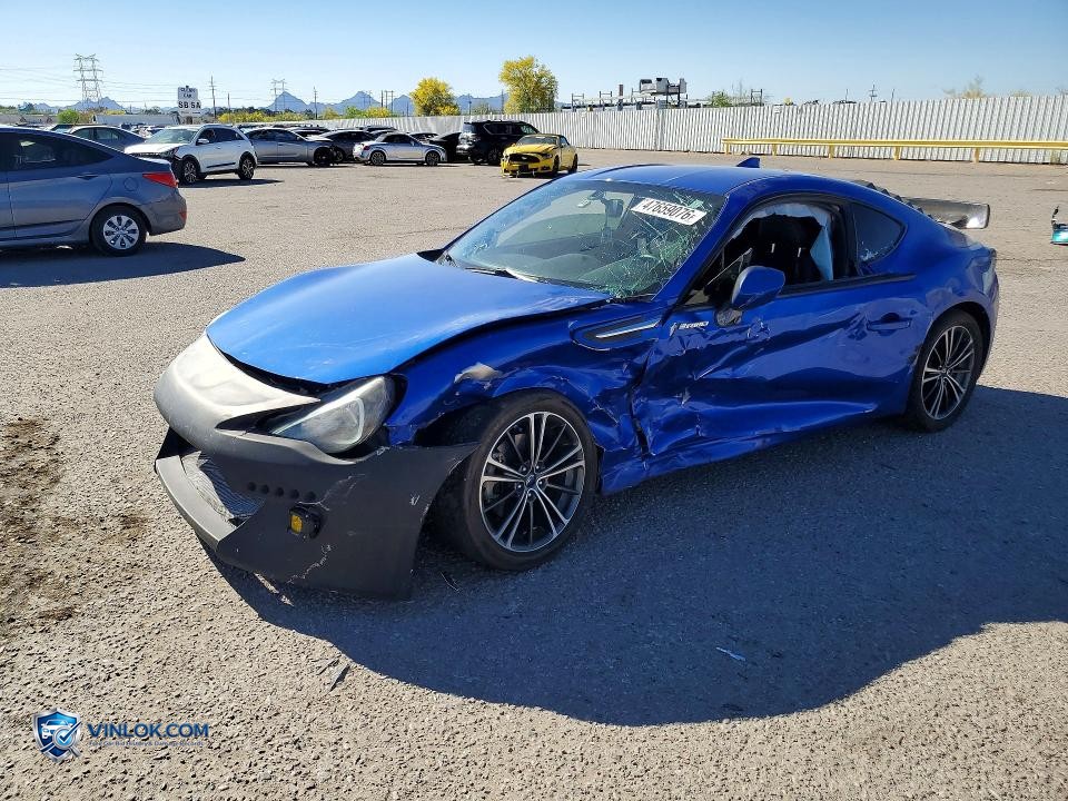 2015 SUBARU BRZ 2.0 LIMITED – Lot 47659076 auction photo