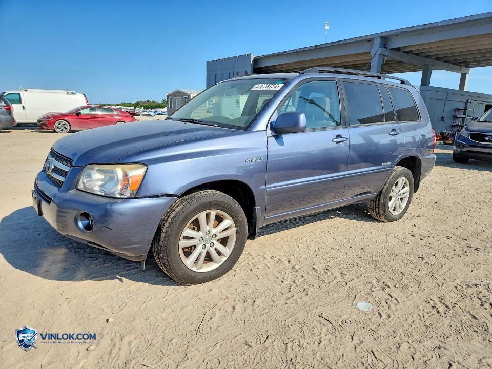 2006 TOYOTA HIGHLANDER HYBRID LIMITED – Lot 47678756 auction photo