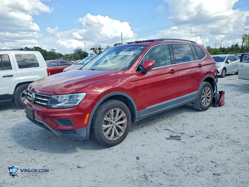 2018 VOLKSWAGEN TIGUAN SE – Lot 47701506 auction photo