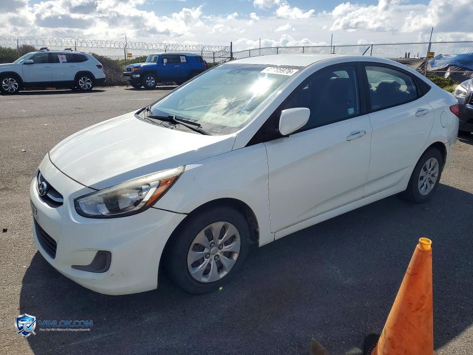 2016 HYUNDAI ACCENT SE – Lot 47705976 auction photo