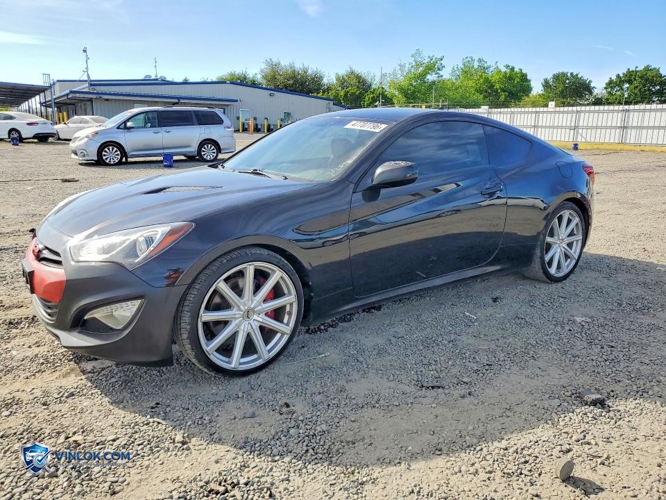 2013 HYUNDAI GENESIS COUPE 3.8 R-SPEC – Lot 47707796 auction photo