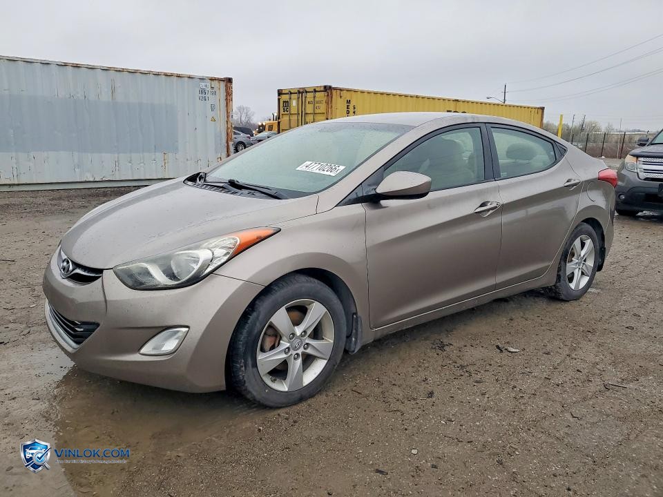 2013 HYUNDAI ELANTRA GLS – Lot 47710266 auction photo