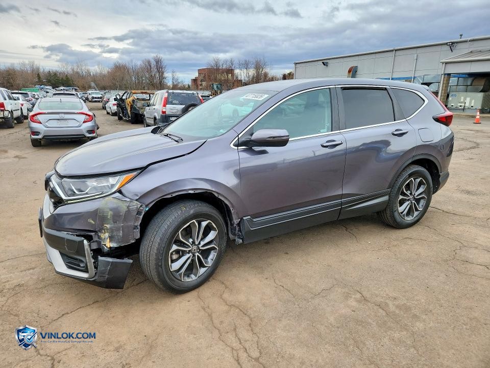 2021 HONDA CR-V EX – Lot 47715826 auction photo