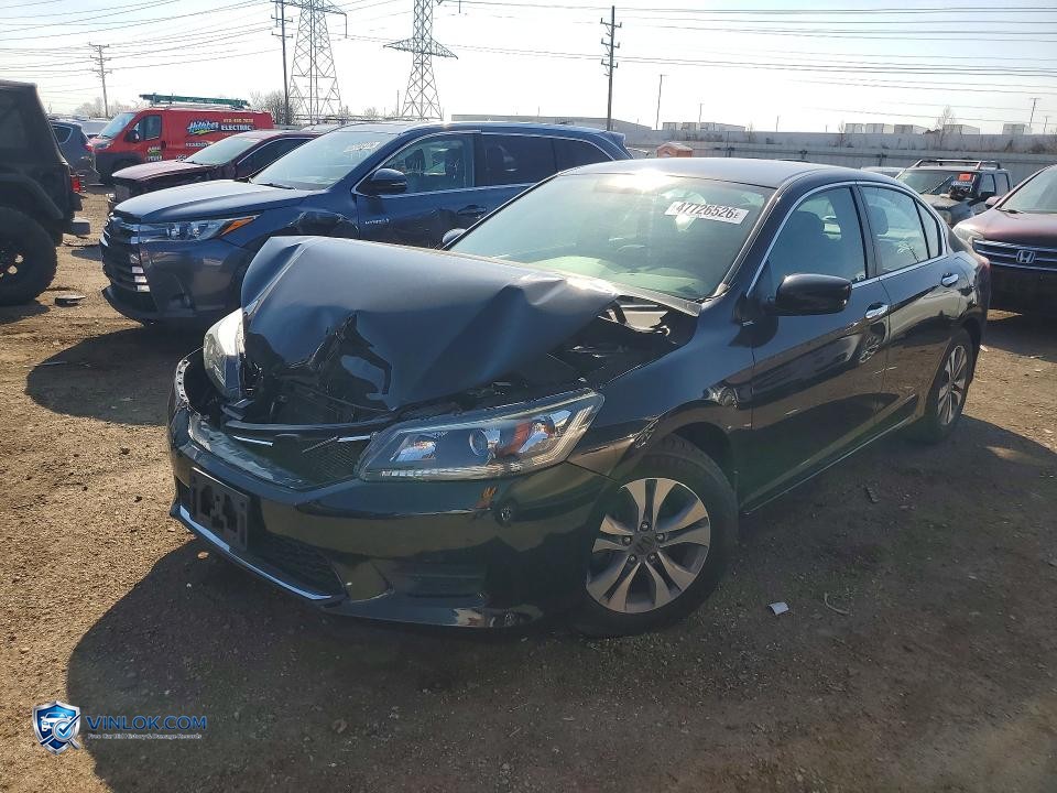 2014 HONDA ACCORD LX – Lot 47726526 auction photo