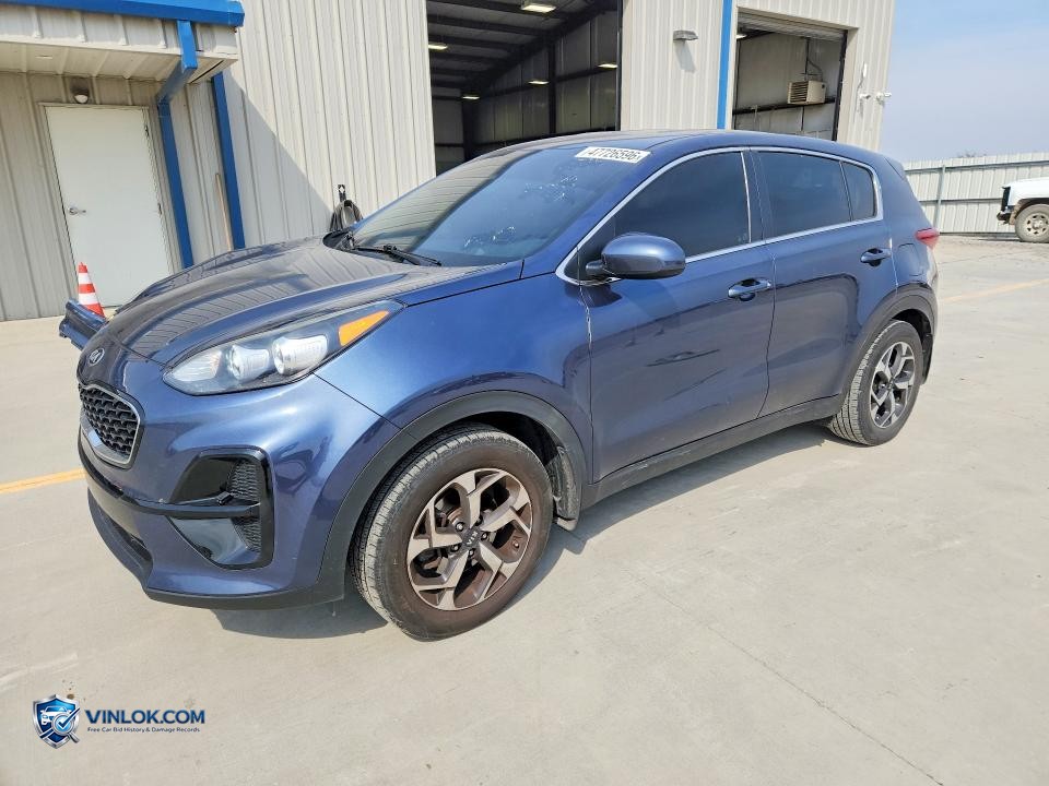 2021 KIA SPORTAGE LX – Lot 47726596 auction photo