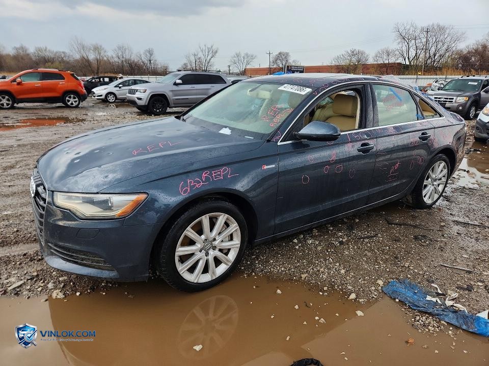 2014 AUDI A6 PREMIUM PLUS – Lot 47747086 auction photo