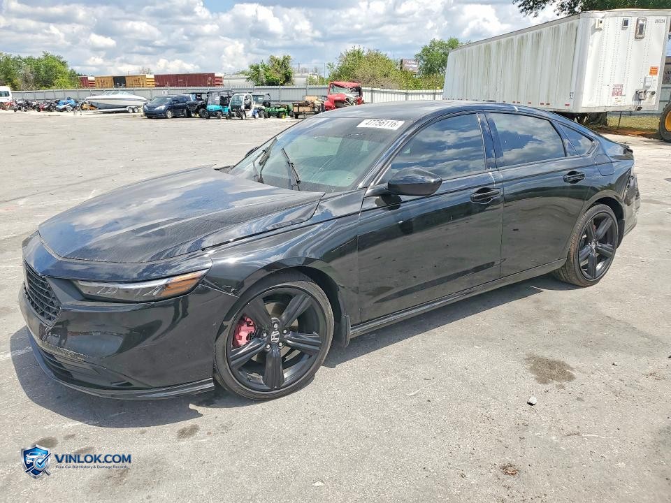 2025 HONDA ACCORD HYBRID SPORT-L – Lot 47756116 auction photo