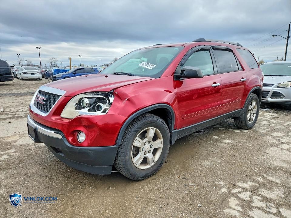 2012 GMC ACADIA SLE – Lot 47765226 auction photo
