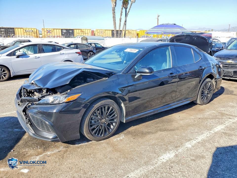2022 TOYOTA CAMRY HYBRID SE NIGHTSHADE – Lot 47766336 auction photo
