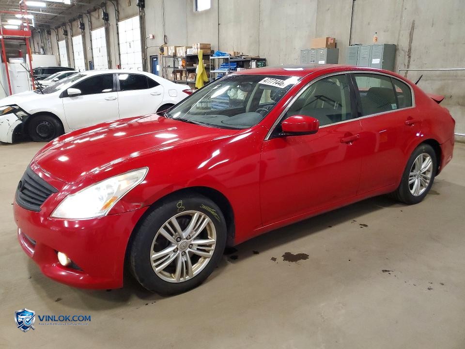 2012 INFINITI G37 SEDAN X – Lot 47771446 auction photo