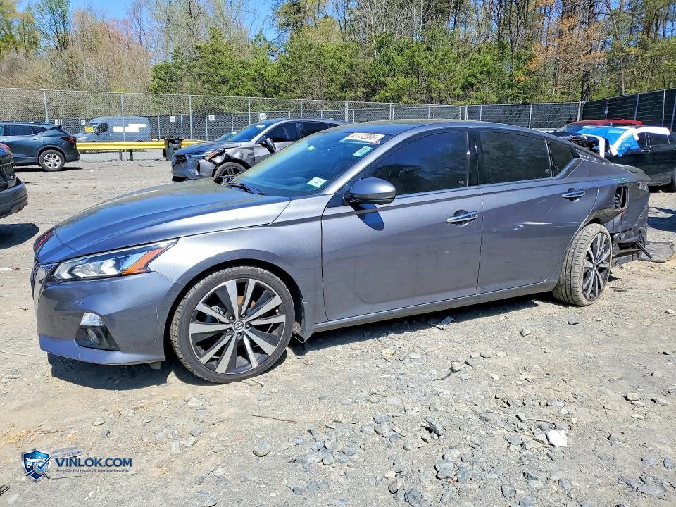 2020 NISSAN ALTIMA 2.5 PLATINUM – Lot 47772006 auction photo