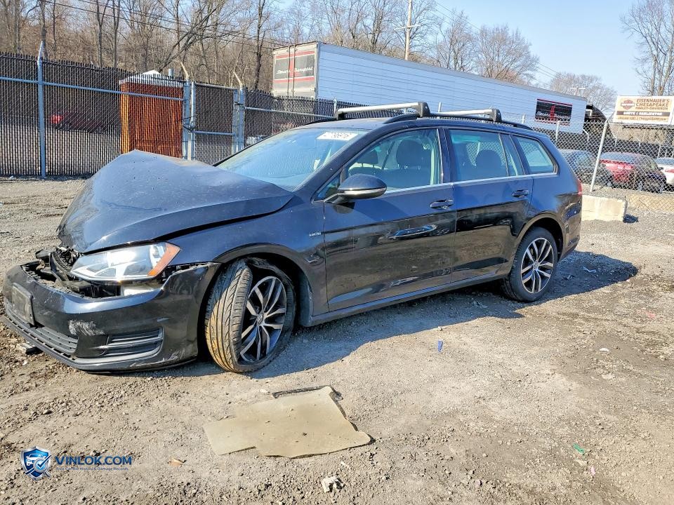 2016 VOLKSWAGEN GOLF SPORTWAGEN S – Lot 47796916 auction photo
