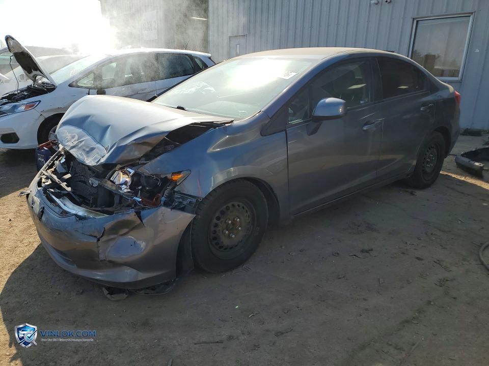 2012 HONDA CIVIC LX – Lot 47798436 auction photo