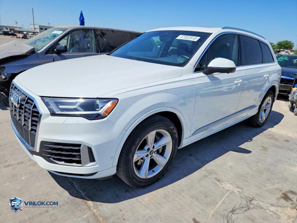 2021 AUDI Q7 PREMIUM – Lot 47802816 auction photo
