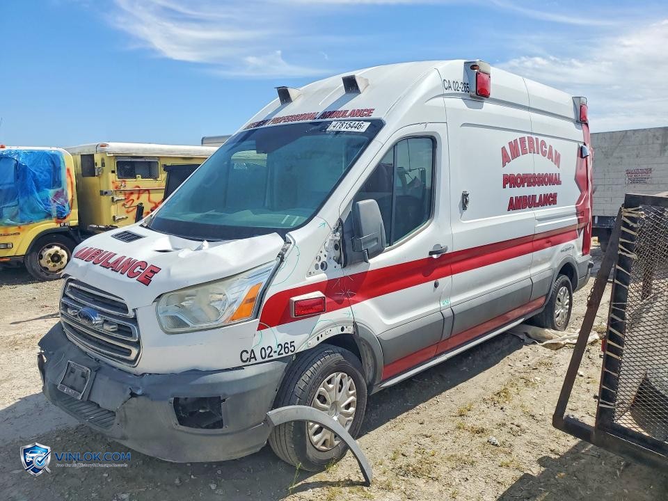 2015 FORD TRANSIT AMBULANCE – Lot 47815446 auction photo