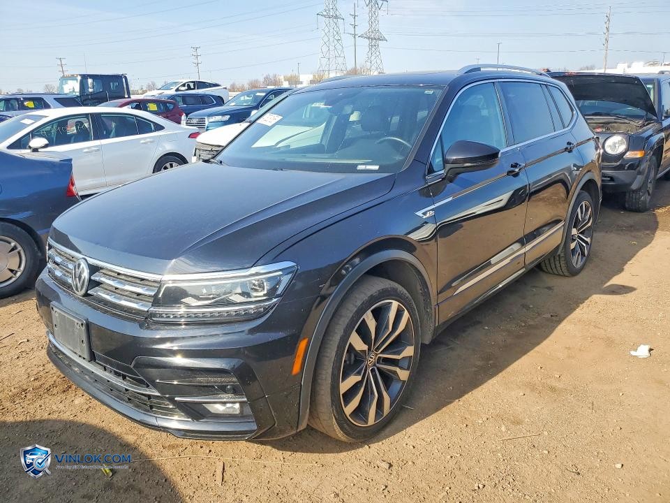 2020 VOLKSWAGEN TIGUAN SEL PREMIUM R-LINE – Lot 47828136 auction photo