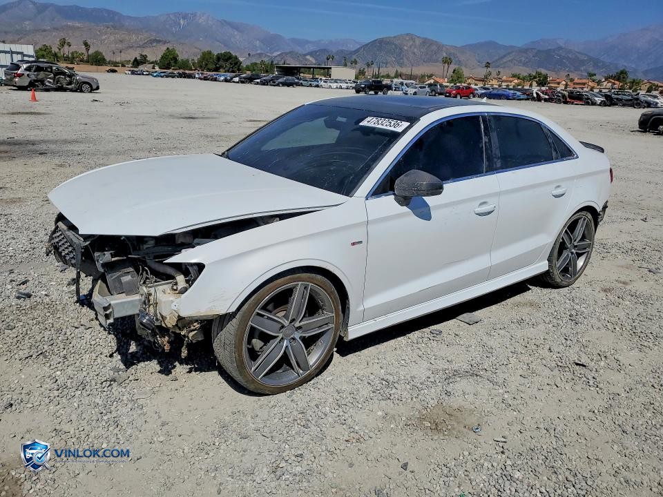 2017 AUDI A3 PREMIUM PLUS – Lot 47832536 auction photo