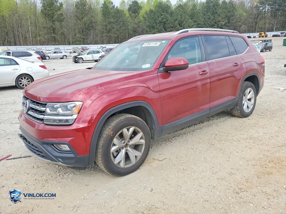2018 VOLKSWAGEN ATLAS SE – Lot 47841116 auction photo