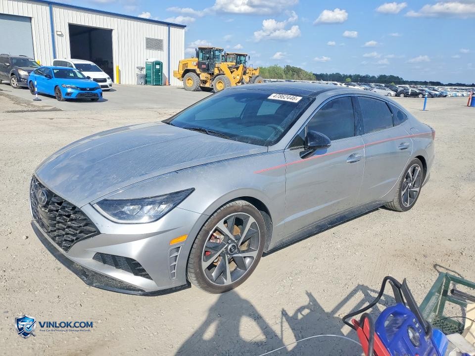 2021 HYUNDAI SONATA SEL PLUS – Lot 47862446 auction photo