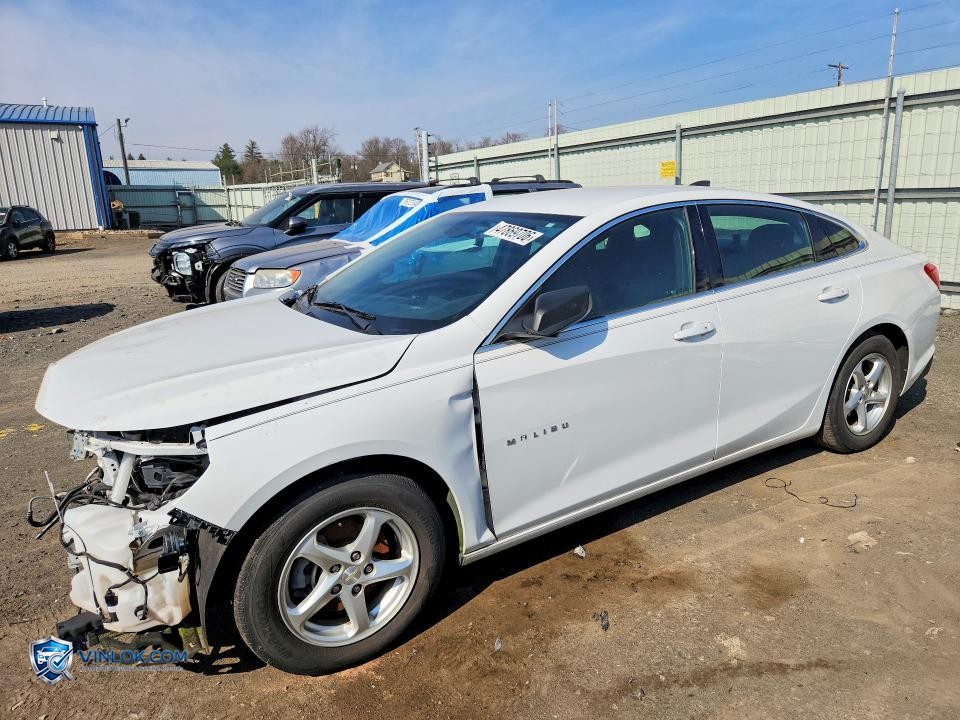 2017 CHEVROLET MALIBU LS – Lot 47869706 auction photo