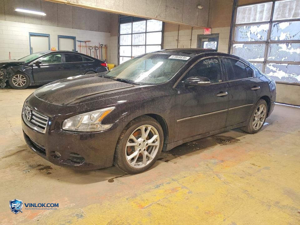 2013 NISSAN MAXIMA – Lot 47869836 auction photo