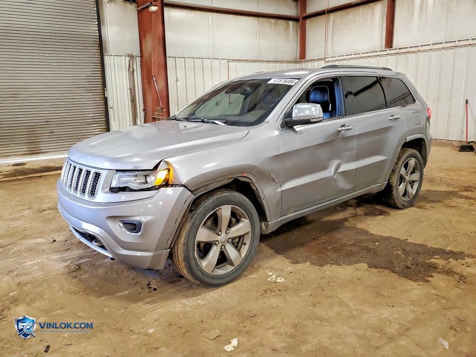 2015 JEEP GRAND CHEROKEE OVERLAND – Lot 47876086 auction photo