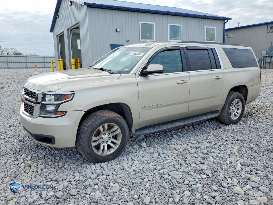 2016 CHEVROLET SUBURBAN K1500 LT – Lot 47882966 auction photo
