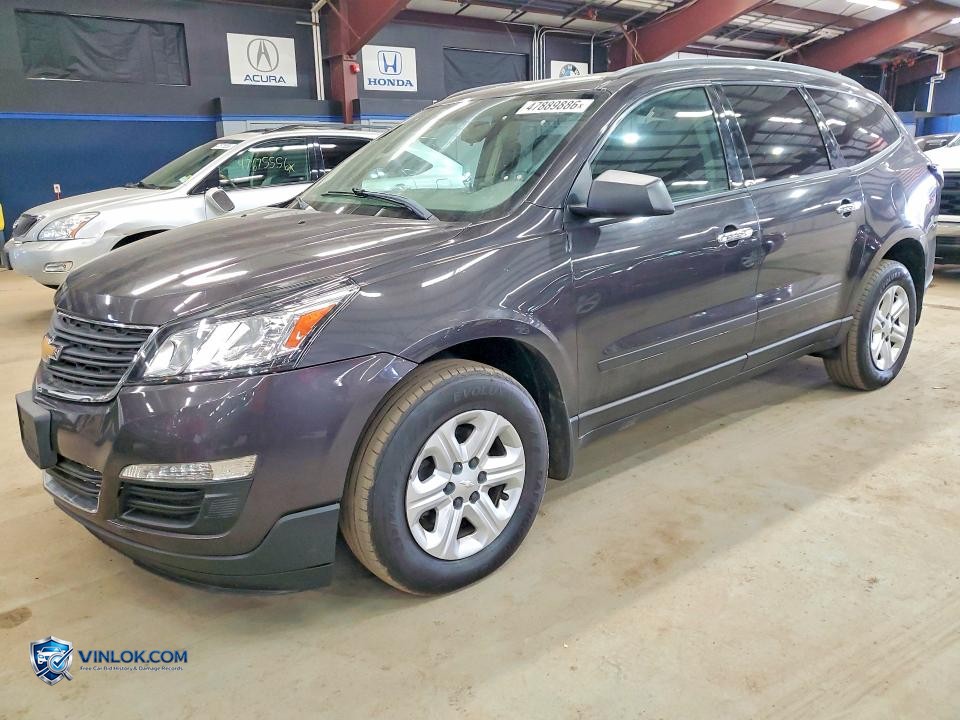 2016 CHEVROLET TRAVERSE LS – Lot 47889886 auction photo