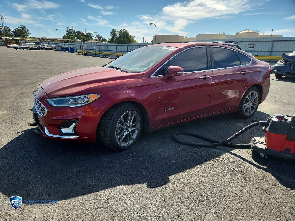 2019 FORD FUSION TITANIUM – Lot 47898146 auction photo