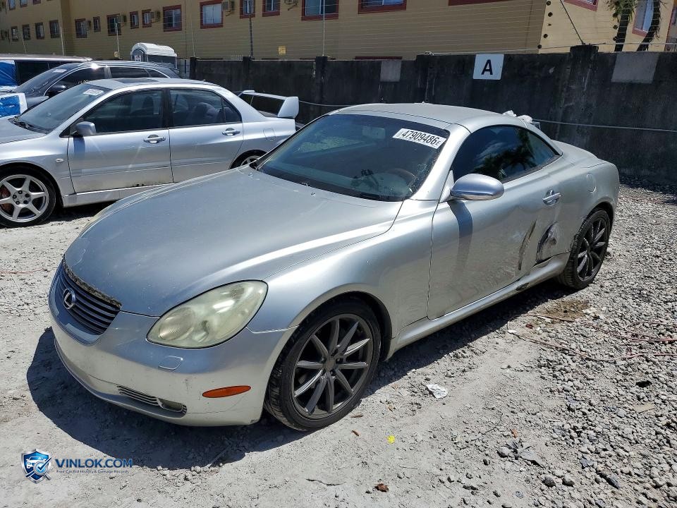 2002 LEXUS SC 430 BASE – Lot 47909486 auction photo