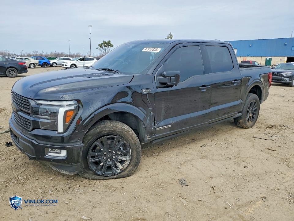 2025 FORD F150 PLATINUM – Lot 47910326 auction photo