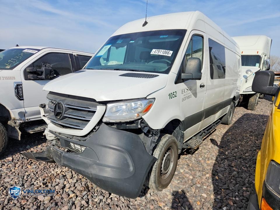 2024 MERCEDES BENZ SPRINTER 2500 DELIVERY VAN – Lot 47911066 auction photo