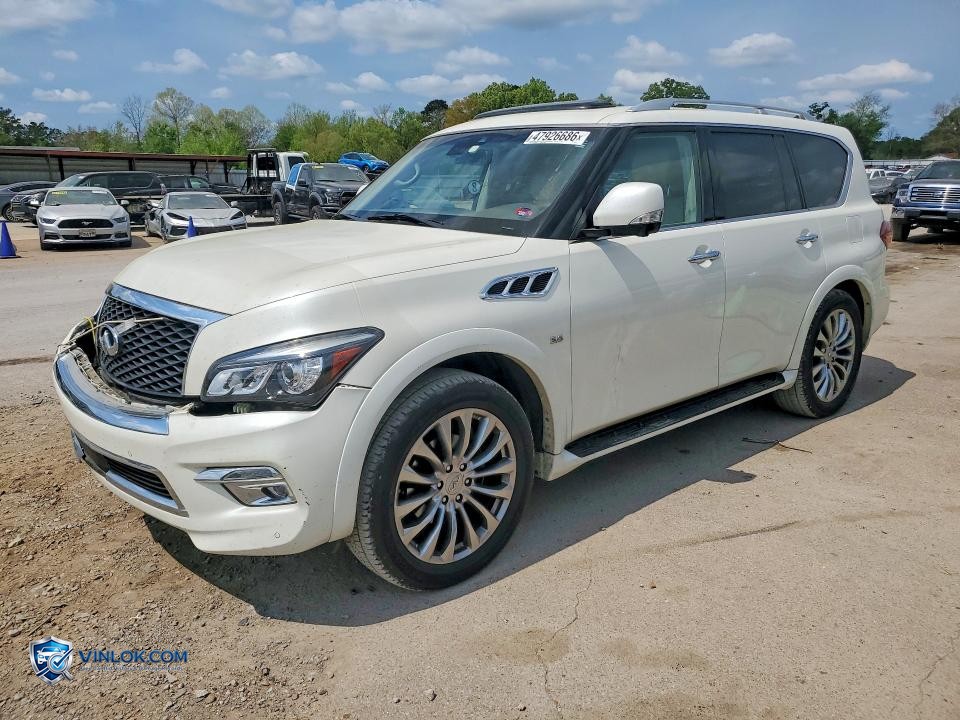 2017 INFINITI QX80 BASE – Lot 47926686 auction photo