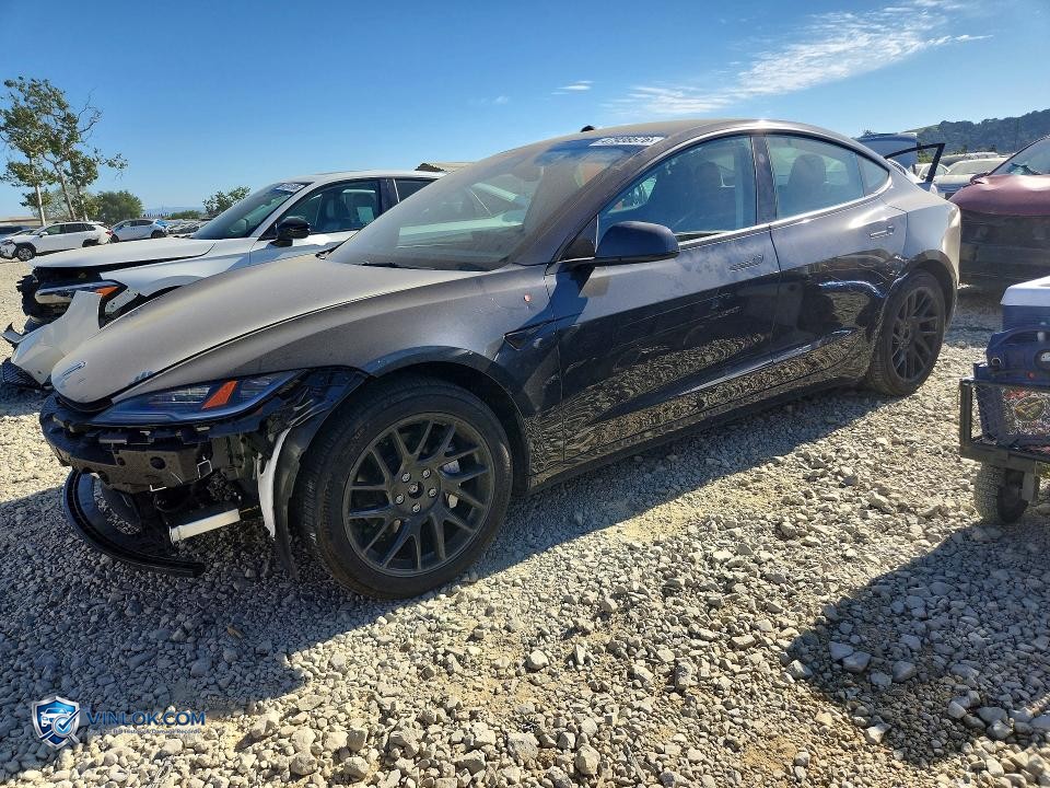 2024 TESLA MODEL 3 – Lot 47938576 auction photo