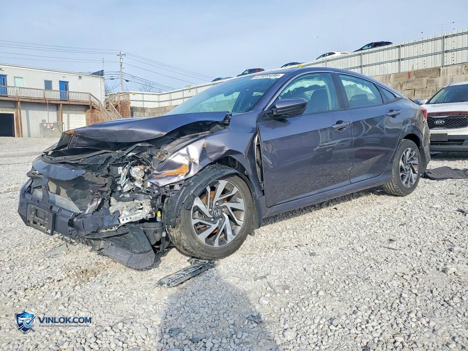 2016 HONDA CIVIC – Lot 47939496 auction photo