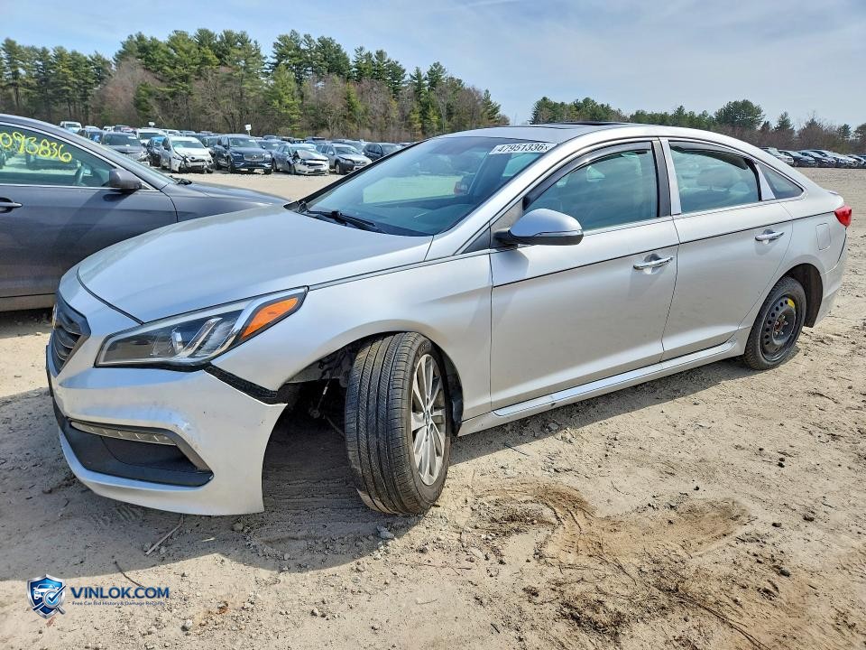 2016 HYUNDAI SONATA SPORT – Lot 47951336 auction photo