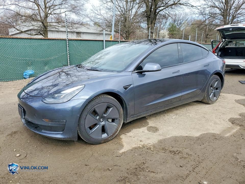2022 TESLA MODEL 3 – Lot 47969306 auction photo