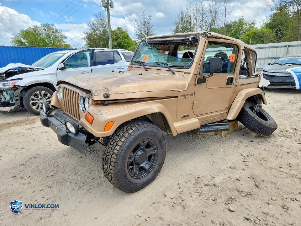 1999 JEEP WRANGLER / TJ SAHARA – Lot 47971606 auction photo