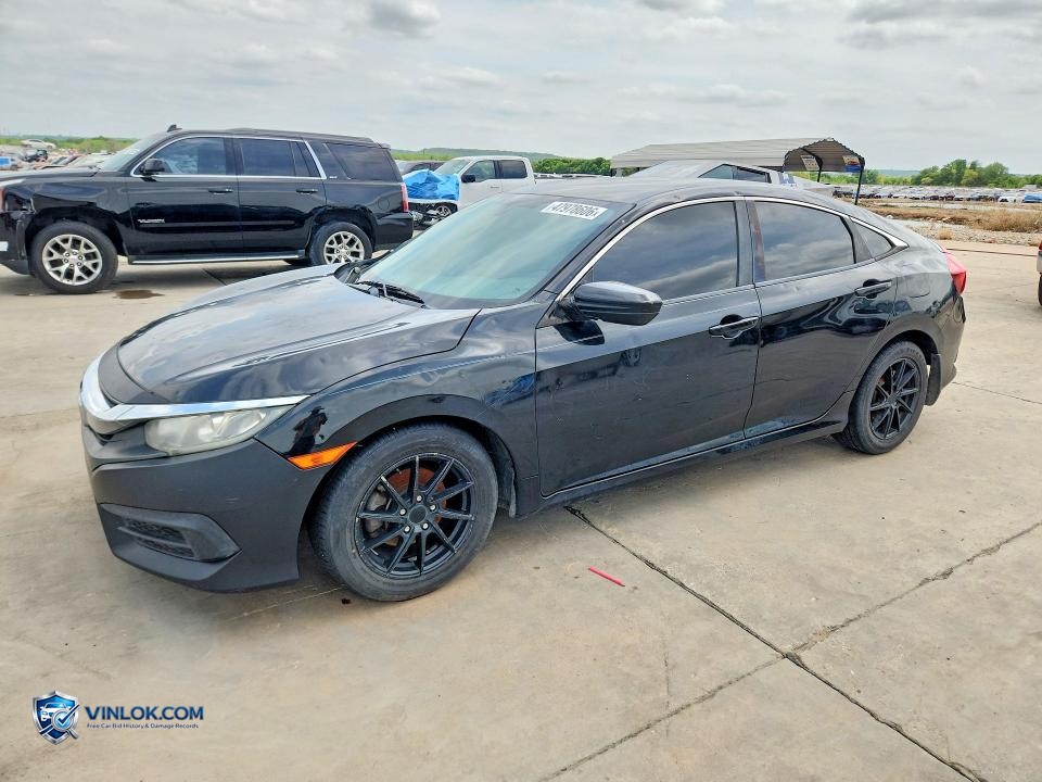 2017 HONDA CIVIC LX – Lot 47978606 auction photo