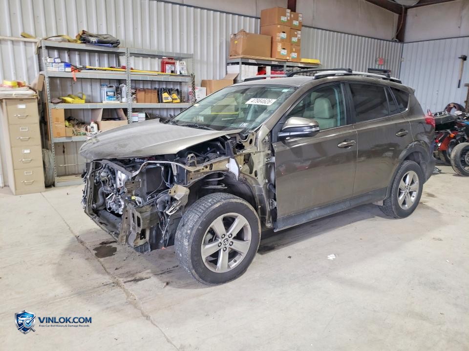 2015 TOYOTA RAV4 XLE – Lot 47984626 auction photo