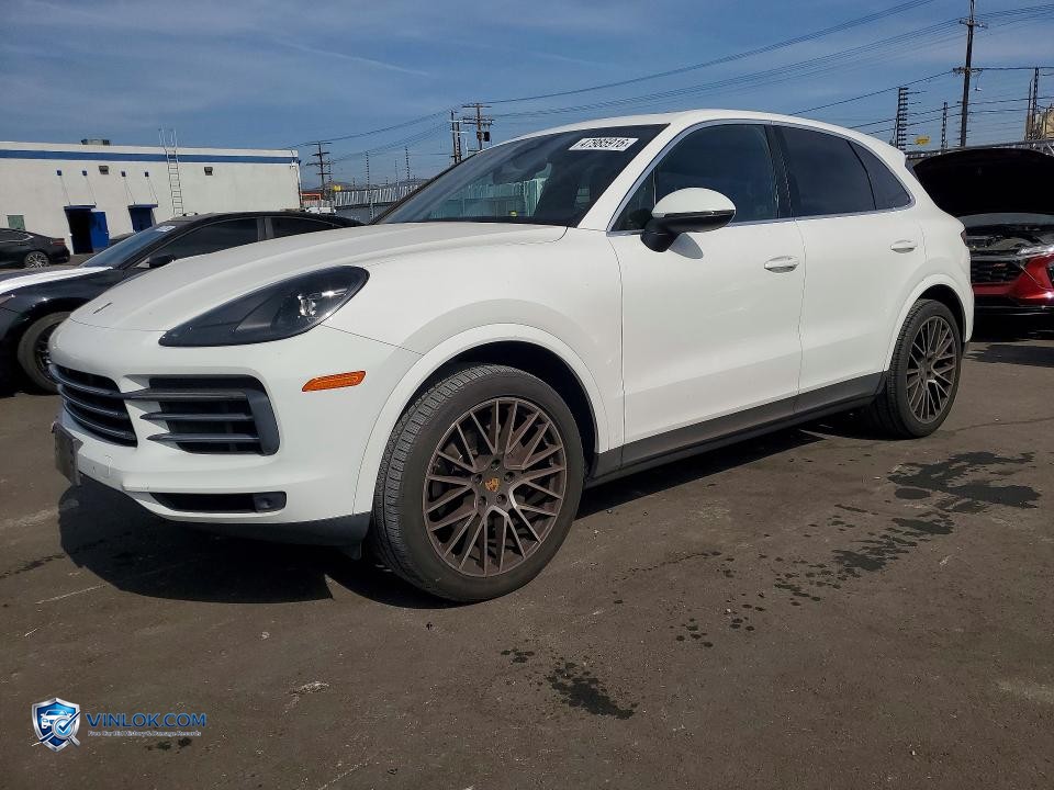 2020 PORSCHE CAYENNE – Lot 47985916 auction photo
