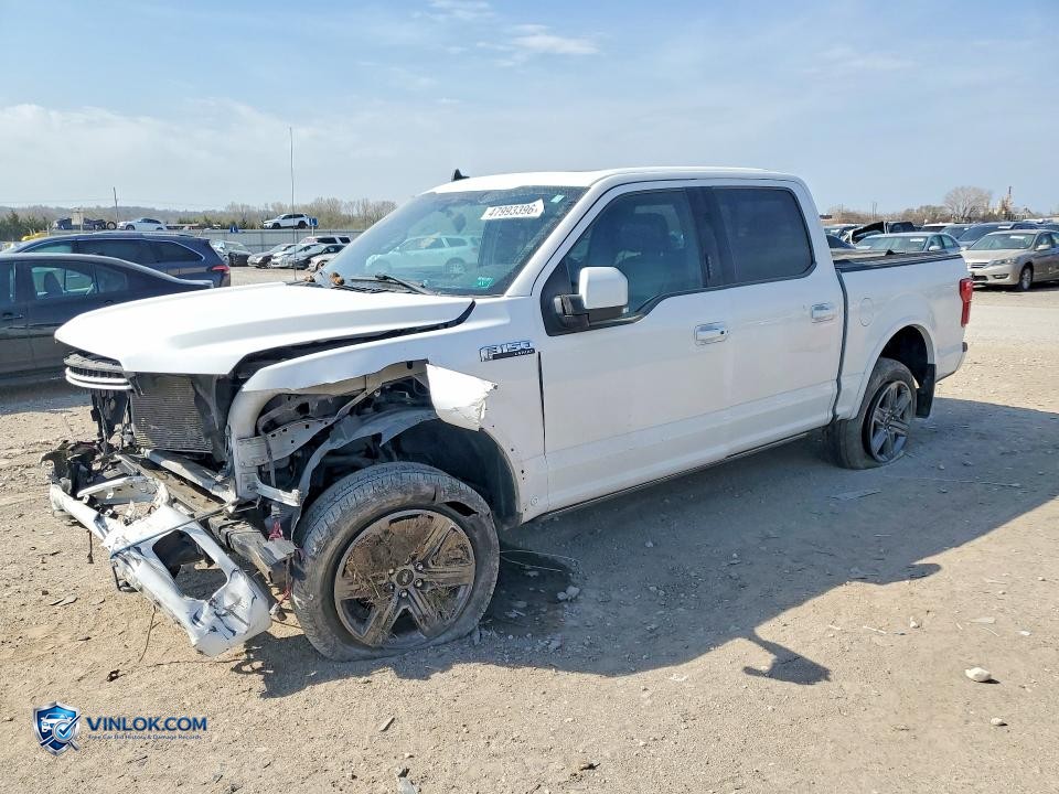 2020 FORD F150 SUPERCREW – Lot 47993396 auction photo