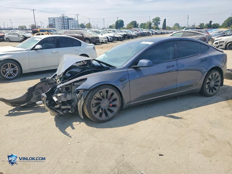 2023 TESLA MODEL 3 – Lot 47995156 auction photo