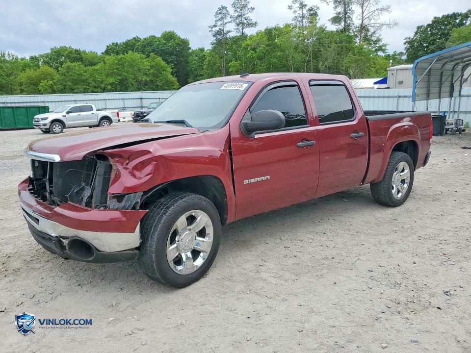 2013 GMC SIERRA C1500 SLE – Lot 48009916 auction photo